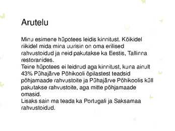 PÕHJAMAA RIIKIDE NING SAKSAMAA JA PORTUGALI RAHVUSTOIDUD #18