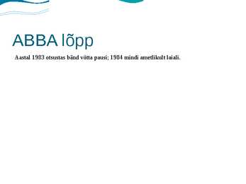 ABBA #8