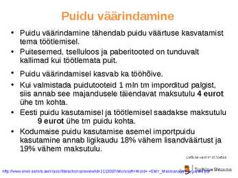 Maailma metsatööstus #14