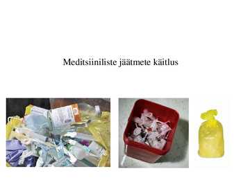 Meditsiiniliste jäätmete käitlus