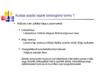Laserite kasutamine silmakirurgias #11