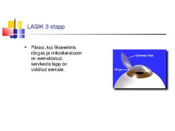 Laserite kasutamine silmakirurgias #20