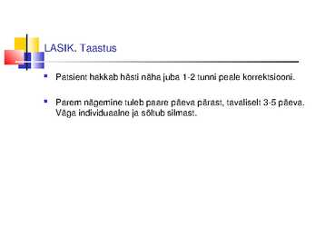 Laserite kasutamine silmakirurgias #23