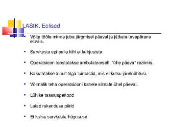 Laserite kasutamine silmakirurgias #24