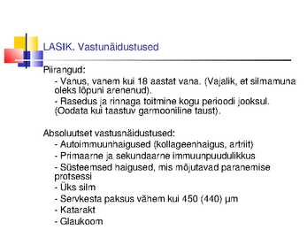 Laserite kasutamine silmakirurgias #25