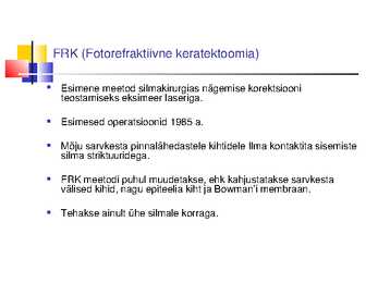Laserite kasutamine silmakirurgias #41