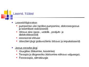 Laserite kasutamine silmakirurgias #7