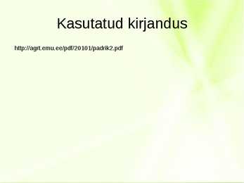 Sügavkülmutatud sperma kvaliteet #9