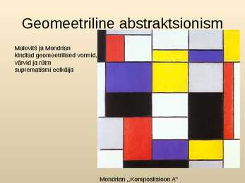 Abstraktsionism #8