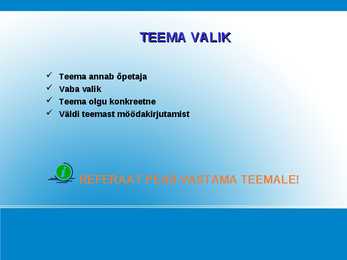 REFERAADI KOOSTAMISE ABC #4