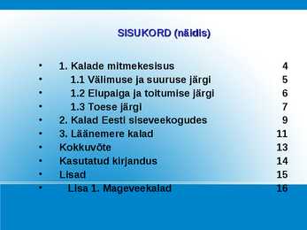 REFERAADI KOOSTAMISE ABC #9
