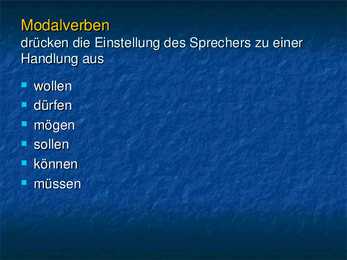 Modalverben - Saksa keel #2