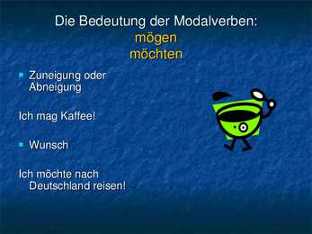Modalverben - Saksa keel #7