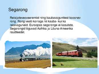 Raudteetransport #12