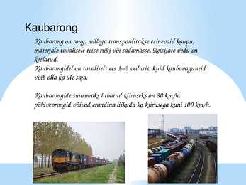 Raudteetransport #6