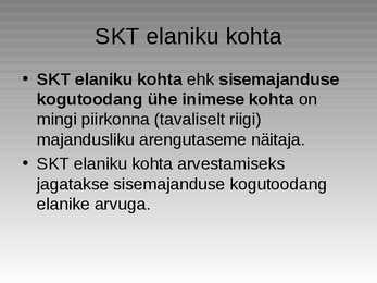 Eesti majanduse üldiseloomustus #5